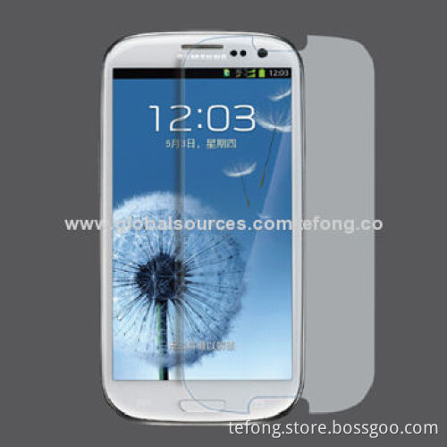 Tempered Glass Screen Protector for Samsung Galaxy 9300/S3, OEM/ODM Orders Welcomed